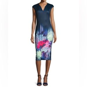 Ted Baker Rimena Vespera Hydrangea Haze Midi Pencil Dress